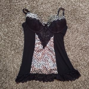 Leopard Lace Felina Lingerie